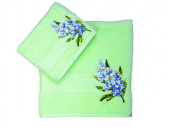 Махровые полотенца с вышивкой «Полисад»