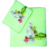 Махровые полотенца с вышивкой «Перри»